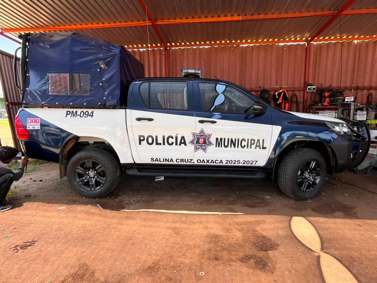 Entrega de patrullas